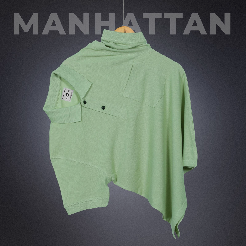 Pure Cotton Polo Pocket T shirts (Light Pista)