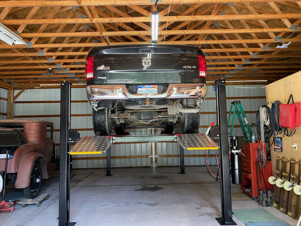 Katool 4 Post Storage Lift - 9,500lb Capacity | KT-4H950