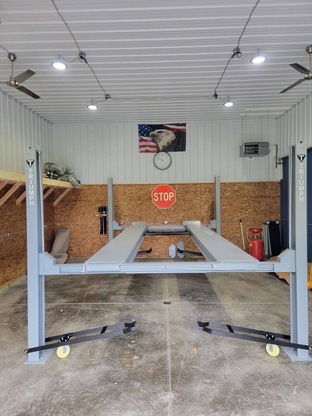 Triumph 11,000 lb Four Post Vehicle Lift | NSS-11000