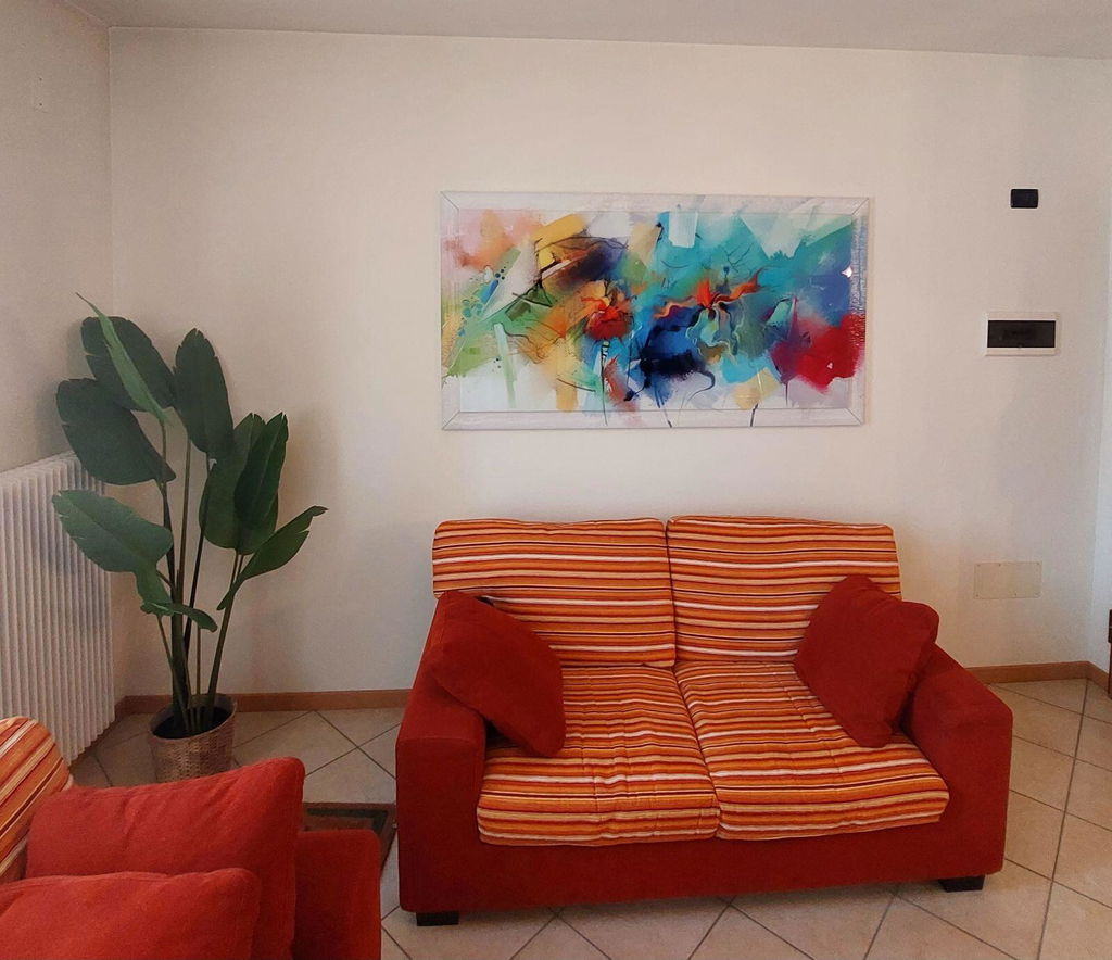 Quadro Astratto Moderno su Vetro "Supernova"