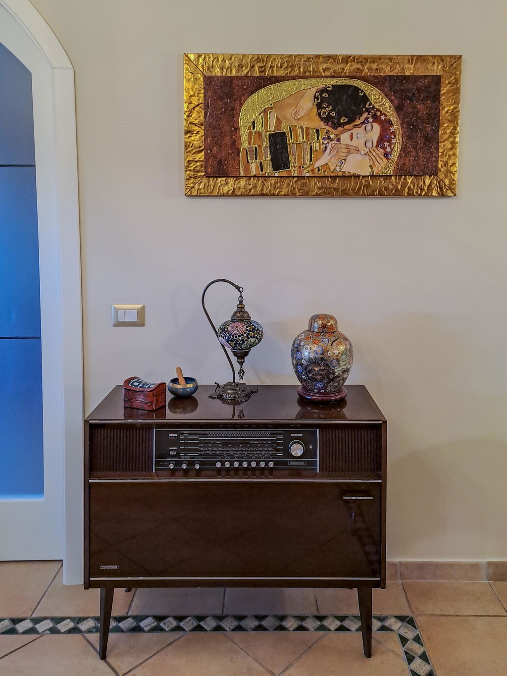 Quadro Classico su tela artistica "Il Bacio"