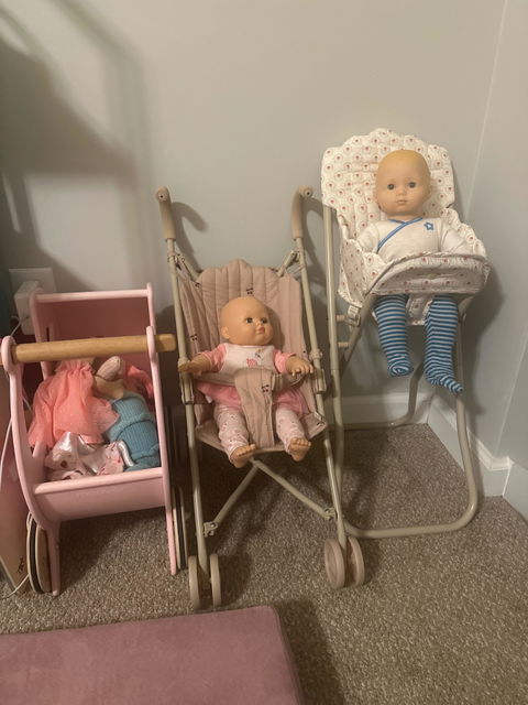Konges Sloejd | Baby Doll High Chair - Mirage