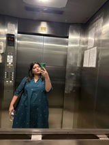 Beetle Wing Kurta Set