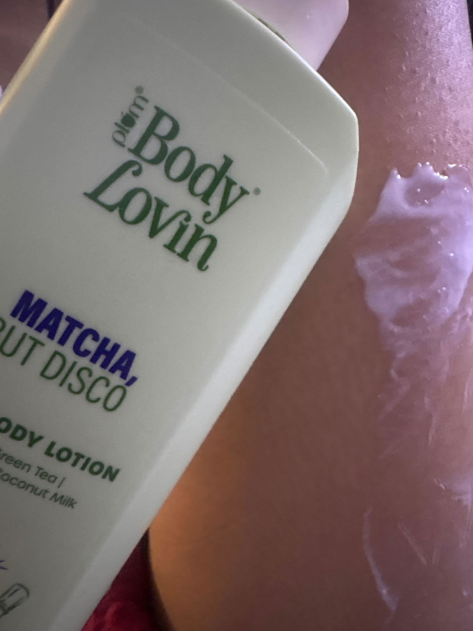 Matcha But Disco Milky Body Lotion | Calming & Smoothening | Plum