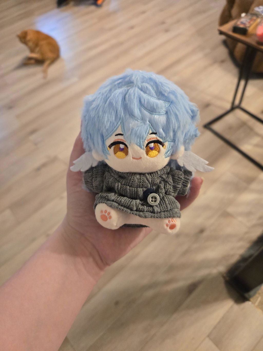 【PRESALE】PLUSH WONDERLAND White hair Game Character  Small 10CM Plush