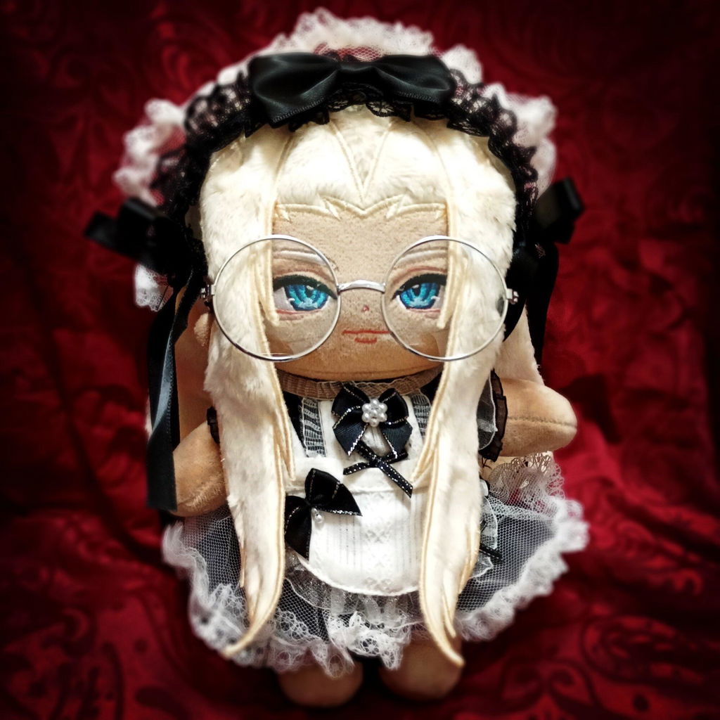 【PRESALE】PLUSH WONDERLAND White Hair Plushie 20CM Cotton Doll FANMADE