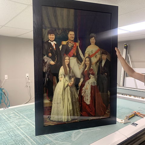 The first Universal family template for any family combination portrait