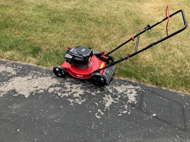 18'' 144cc Gas Push 2-in-1 Lawn Mower DB8618C