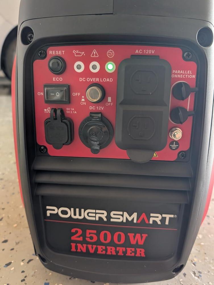 3800W/3500W Gas/Propane Dual Fuel Inverter Generator w/ CO Alert HB5040DC