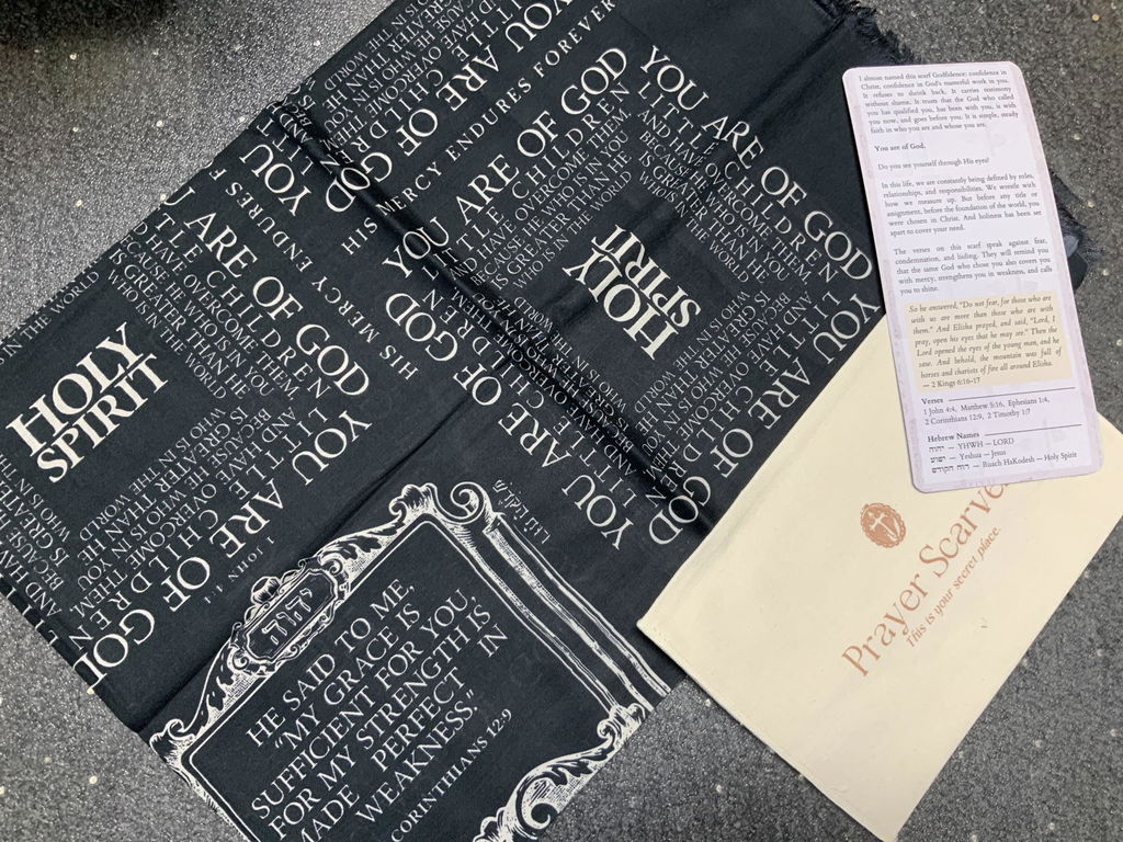 Confidence Unisex Scarf (Organic Cotton)