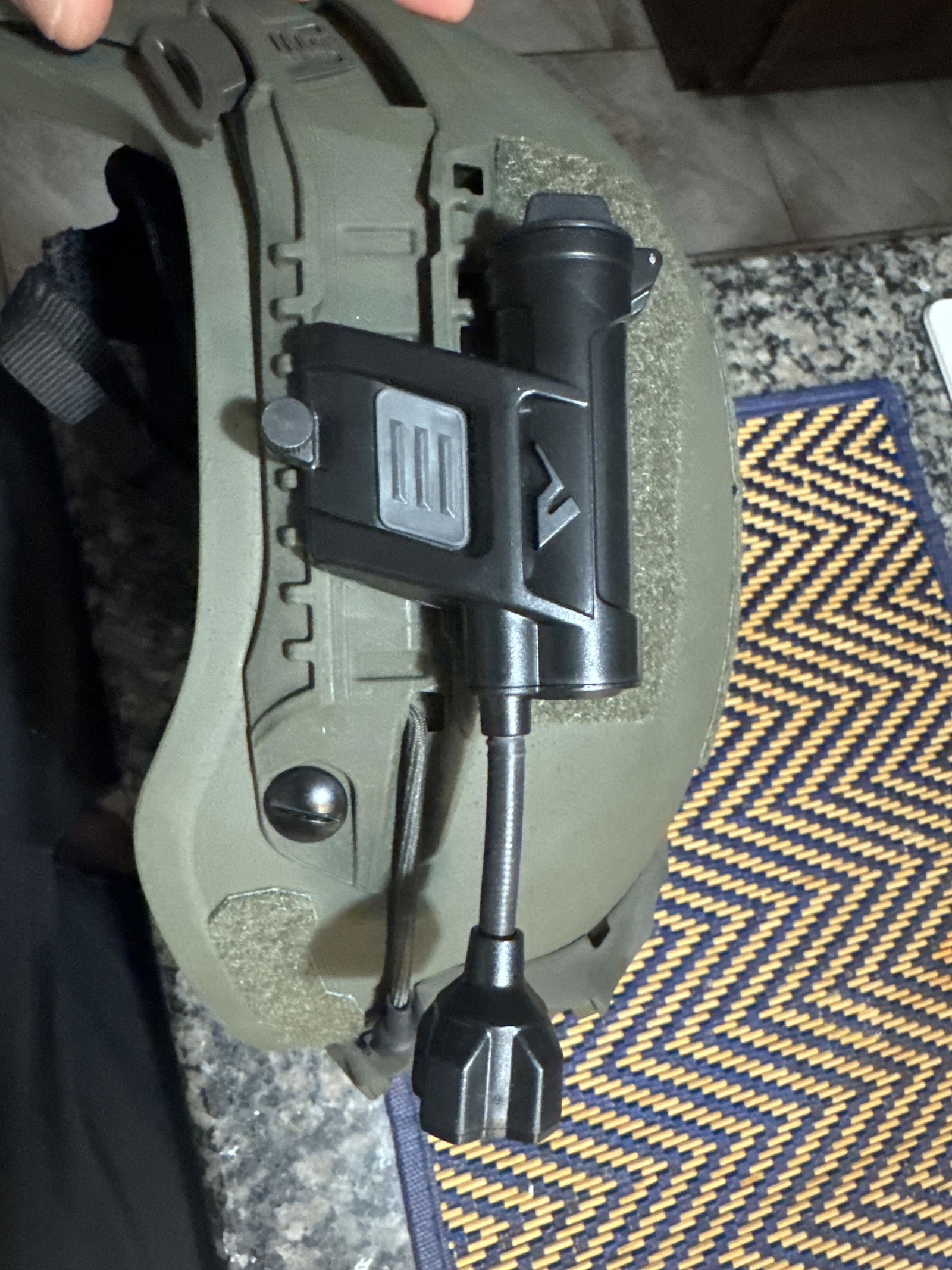 Princeton Tec Switch RGB Light: Tactical Multi-Color Helmet Light