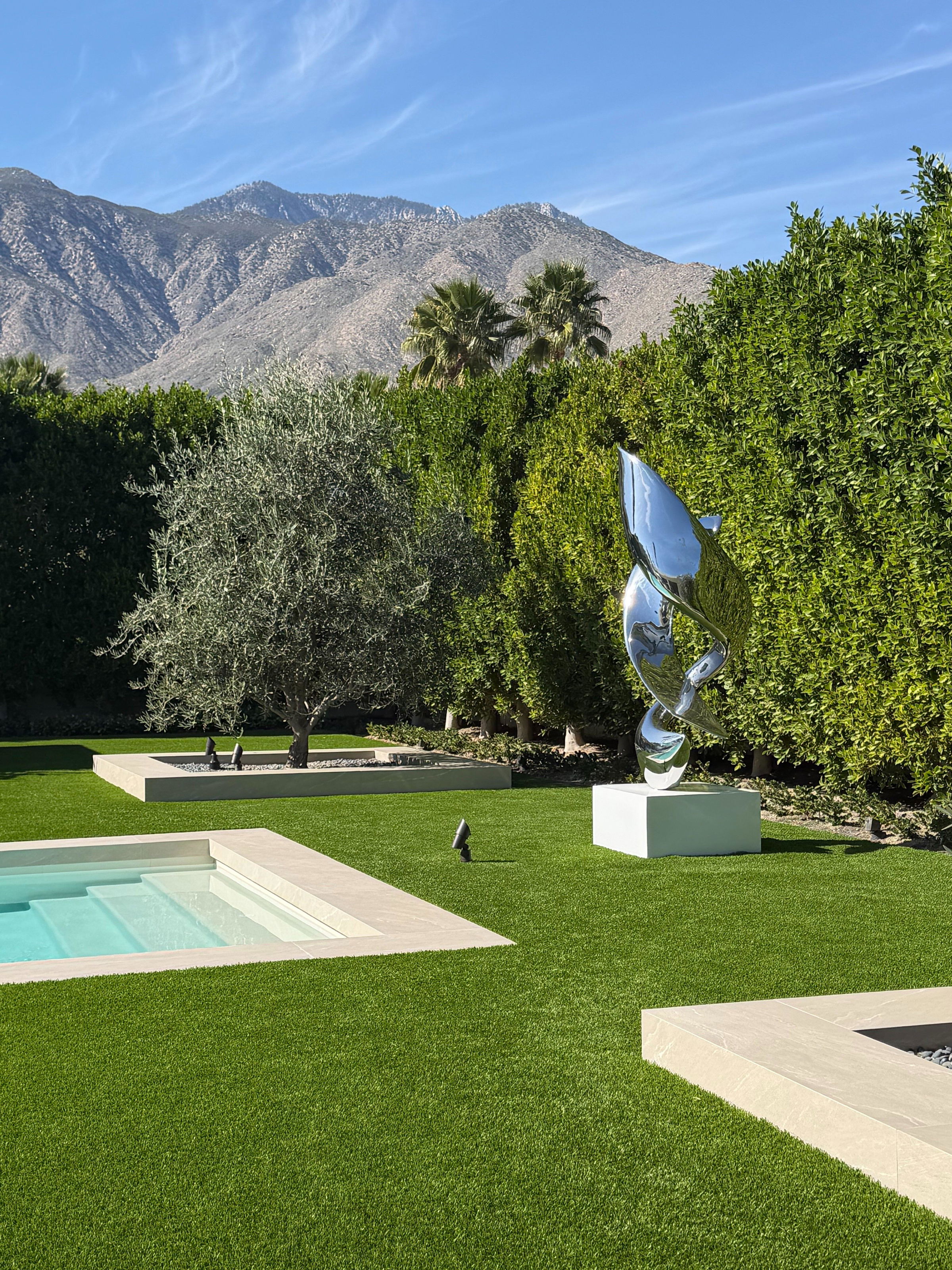 PREMIER Art Sculpture Twisting Design Modern Stainless Steel Sculpture PSSS-051
