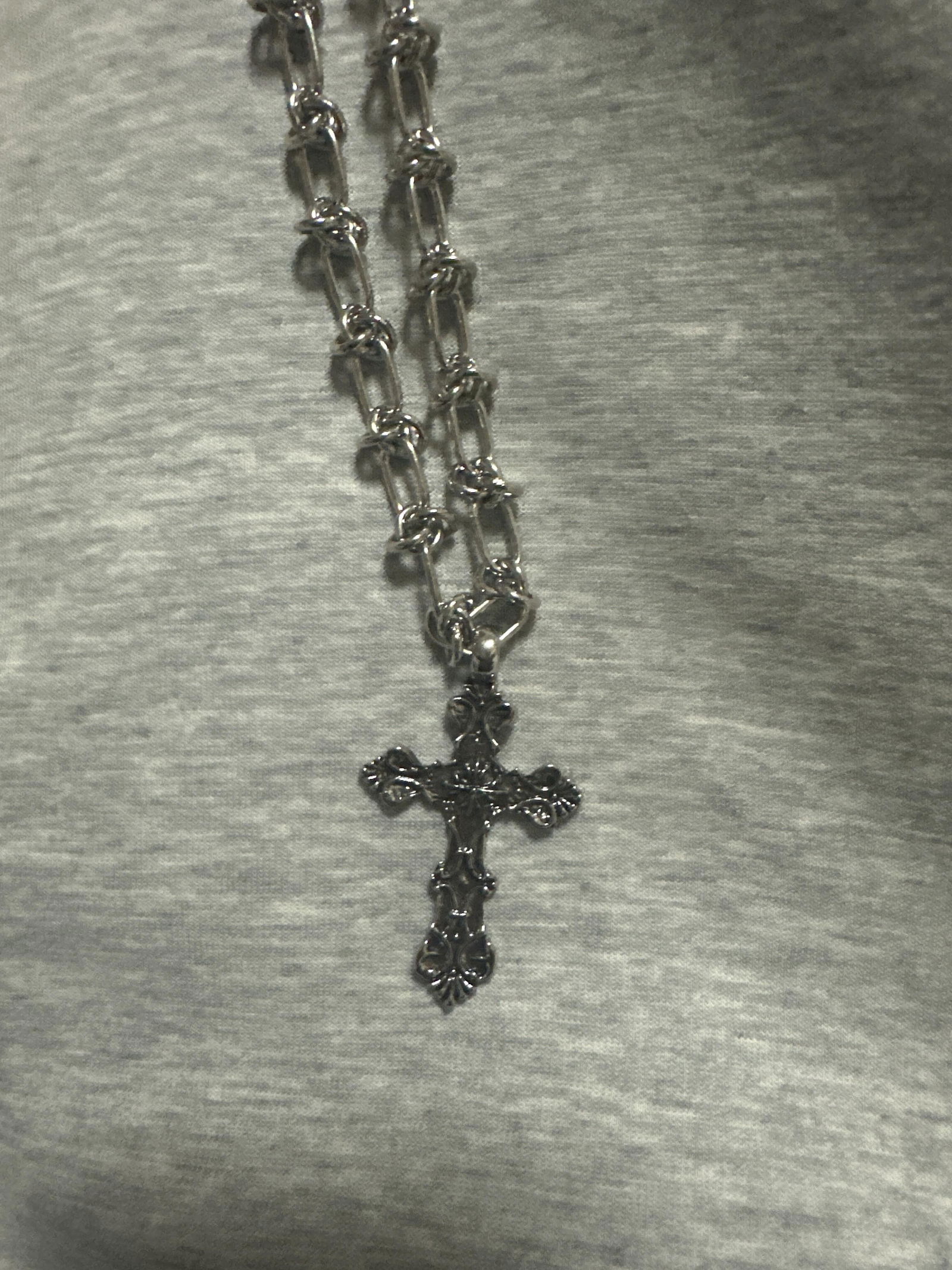 受注制【Never mind the XU】cross chain necklace – PRESSING WEB SHOP
