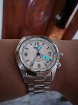 Seiko Prospex Alpinist LE 'Yama-otoko GMT' Men's Stainless Steel Strap Watch SPB409J1