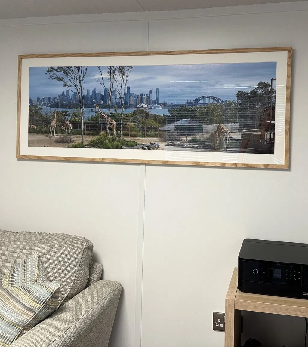 Panoramic Framed Mounted Photo Print
