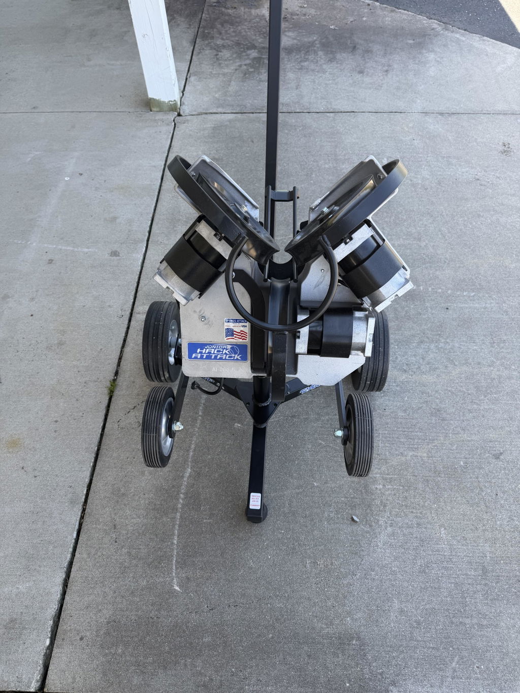 Sports Attack Junior Hack Attack Machine & Fungo Cart Combo for Baseball