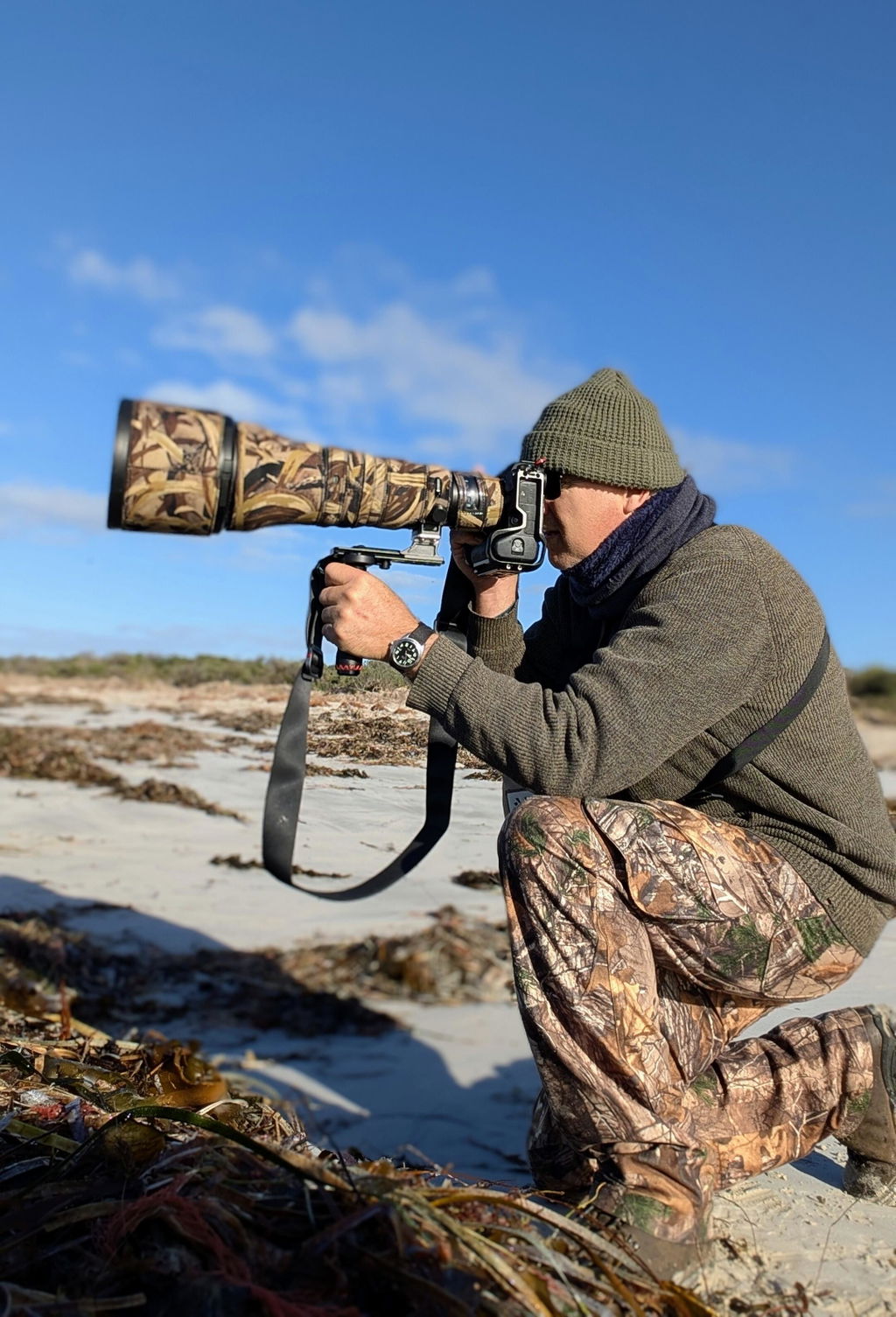 HB3 Camera Handle for Telephoto Lenses