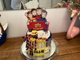 NRL Cake Topper - Rugby League AFL Footy Player Themed - Personalized Name + Age