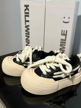 KILLWINNER丨Smile Life Sneaker - Black