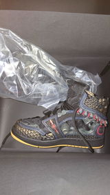 SGSX | Wukong-Armor High-Top Sneakers - Black&Gold