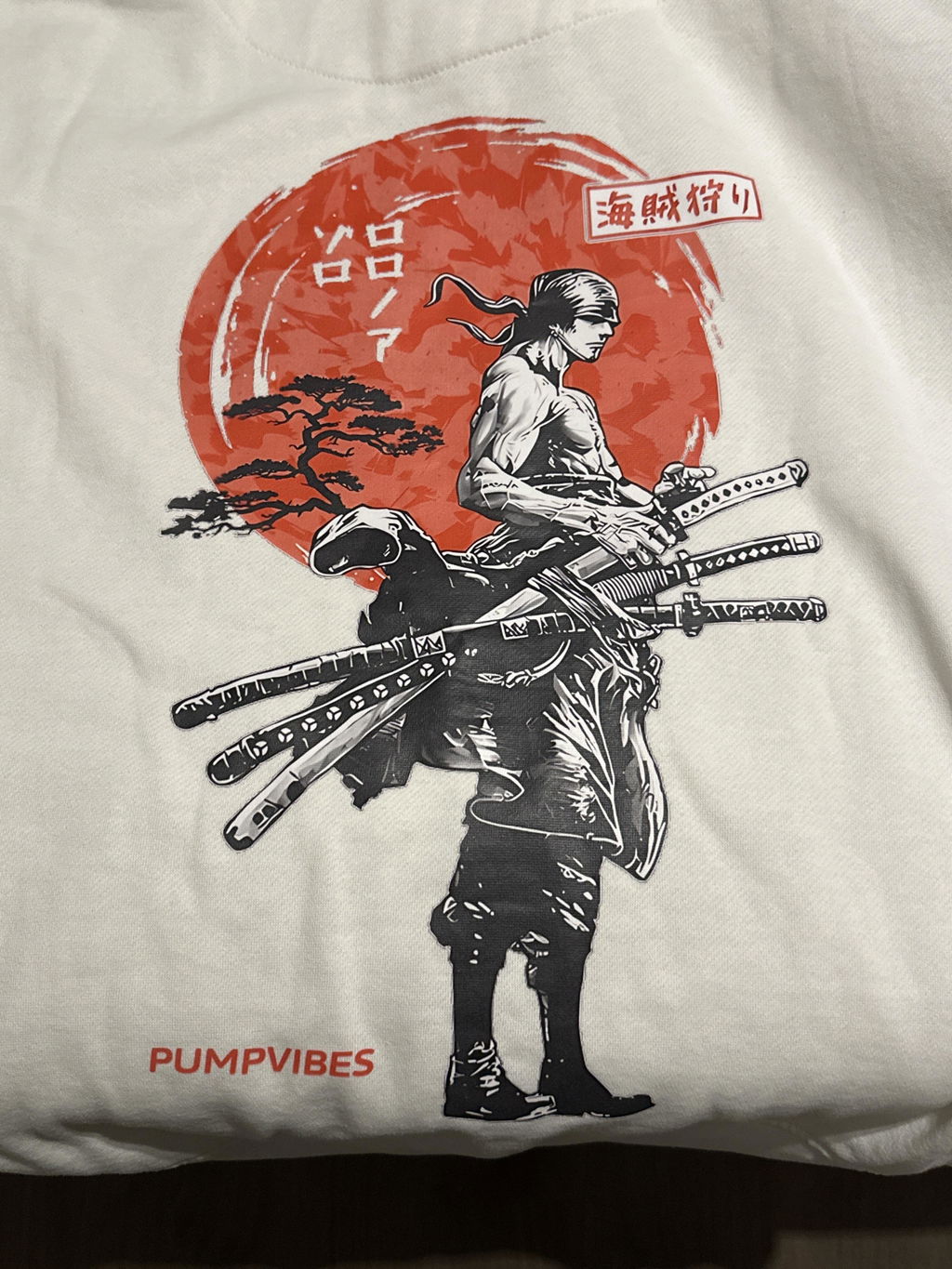 RED SUN ZORO OVERSIZE HOODIE