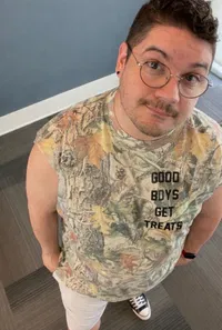 Good Boys Get Treats Heavyweight Muscle Tank | Premium Cotton Boxy Fit | Gift for Dog Dads