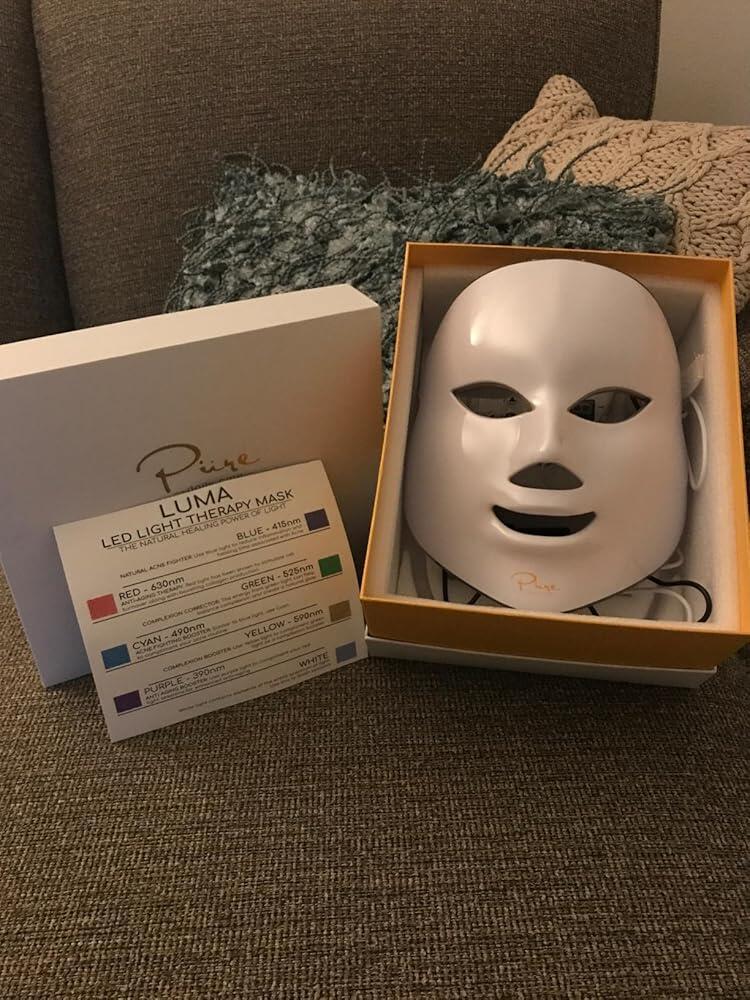 retime Pure LED Mask フェイスマスク Buy LUMA LED Face Mask | 7 Color Light Therapy Mask
