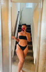 Sexy Tan Through Bikini Swimwear Bow Tie Bathing Suit Beachwear Black