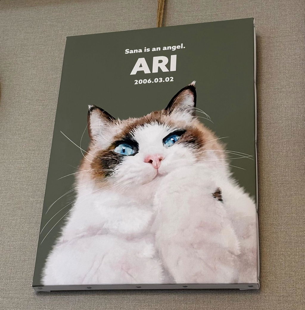 似顔絵キャンバス