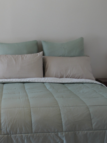 100% Cotton - Forest Rush - 6-Piece Green Comforter Set