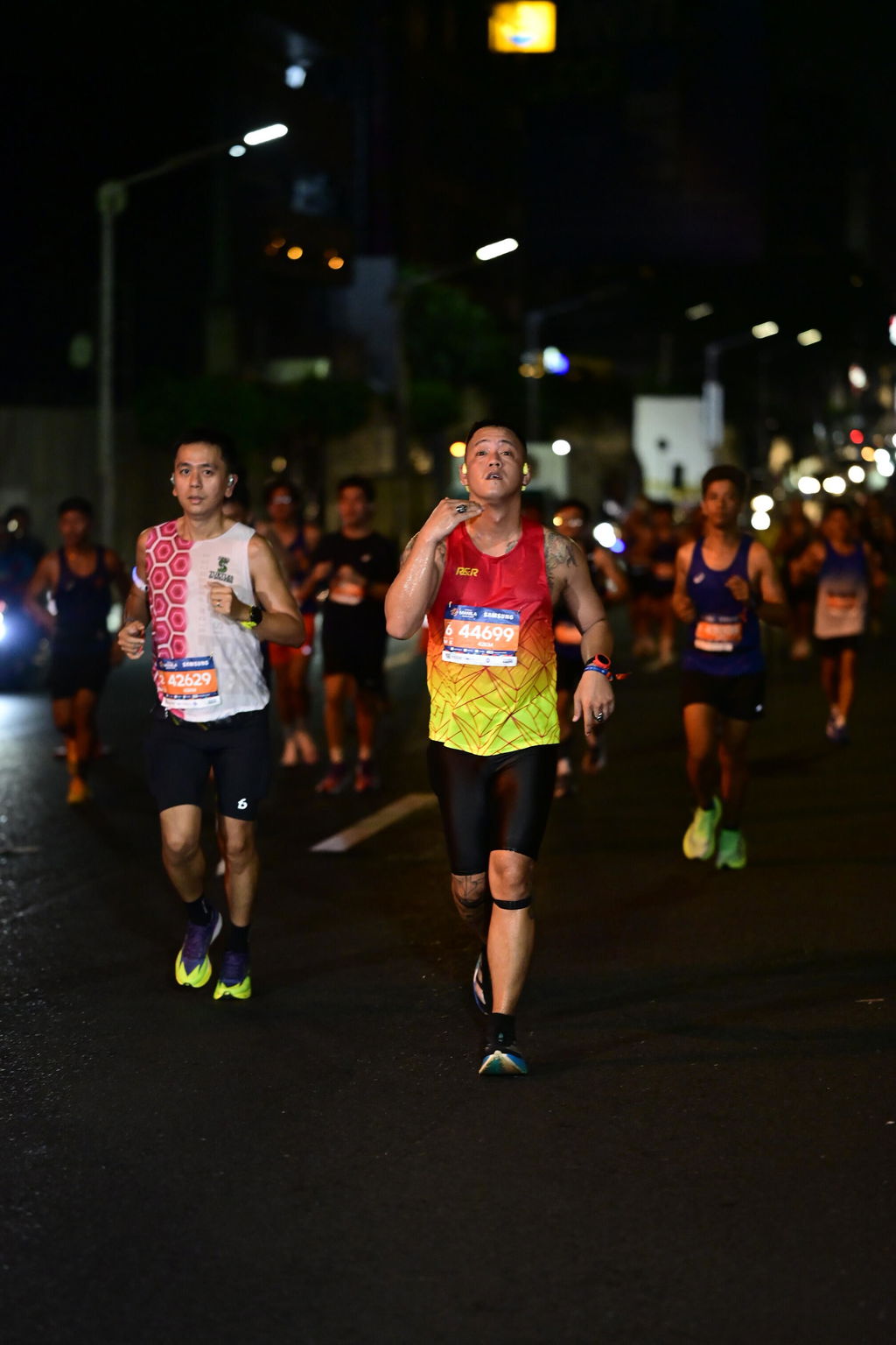 Blushwave Neon Running Singlet