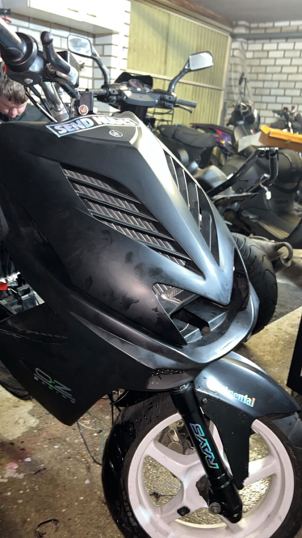 Racing Kühler Aluminium RPG Yamaha Aerox Kühlergrill