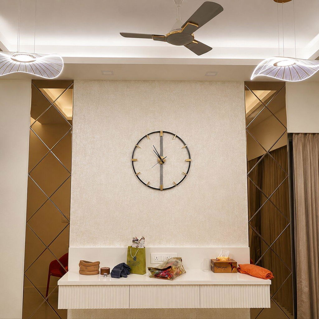 Statement Metal Wall Clock