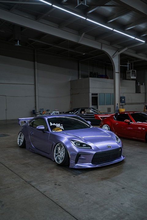 Gloss Metallic Royal Purple Vinyl Wrap