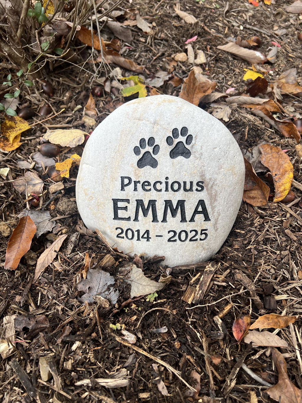 Large Pet Stone Memorial