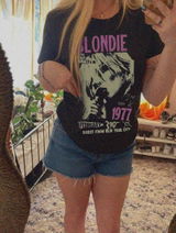 Comfort Colors Vintage Blondie 1977 LA Shirt