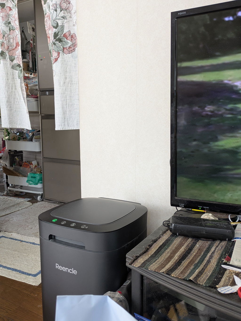 Reencle Prime 家庭用 生ごみ処理機 ハイブリッド式（ バイオ式 × 乾燥式 ）