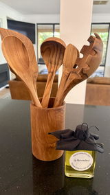 Teak Kitchen Utensil Set