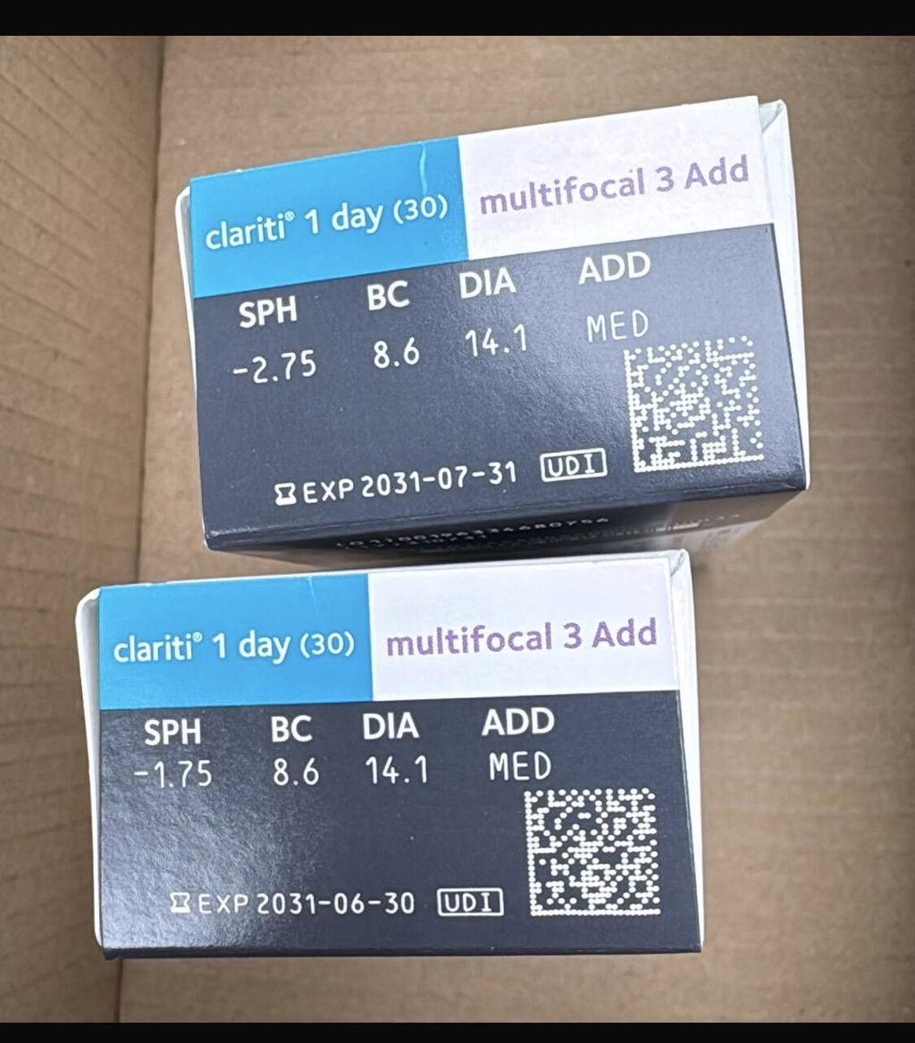 CooperVision Clariti 1-Day Multifocal (老花 | 30片)