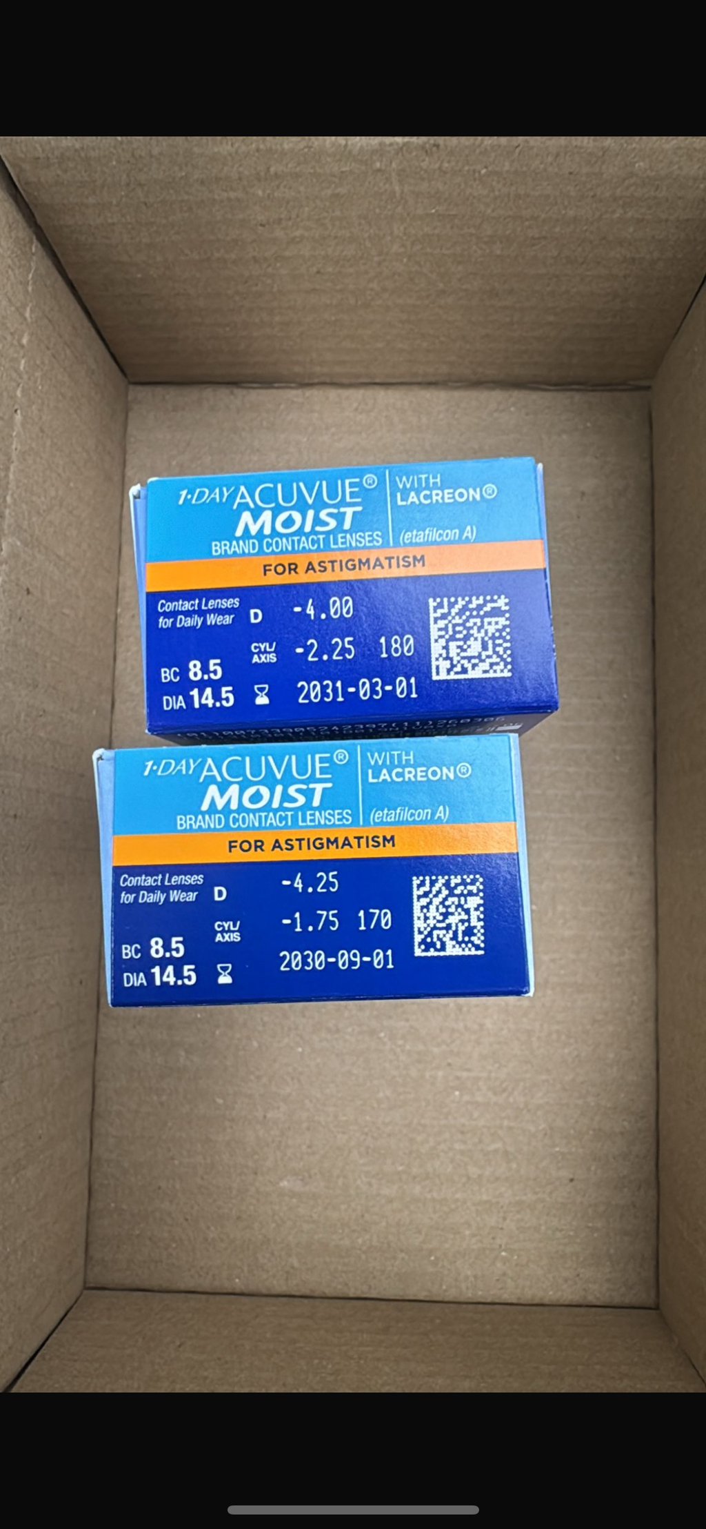 Acuvue Moist 1-Day for Astigmatism (散光 | 30片)