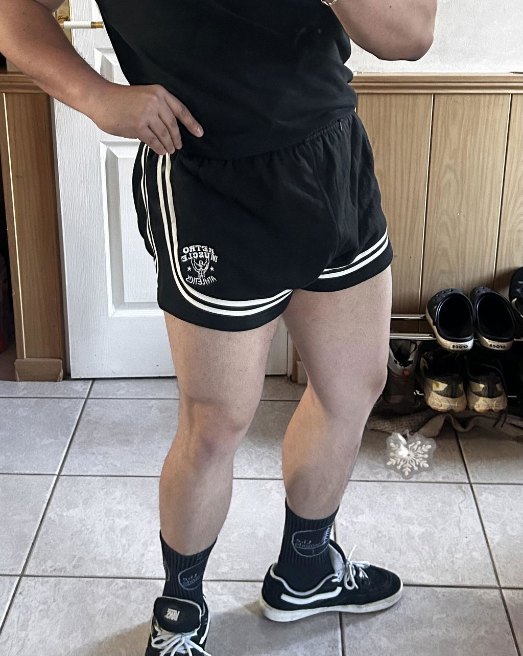 Short Vintage Golden Era "Bannout" | Noir