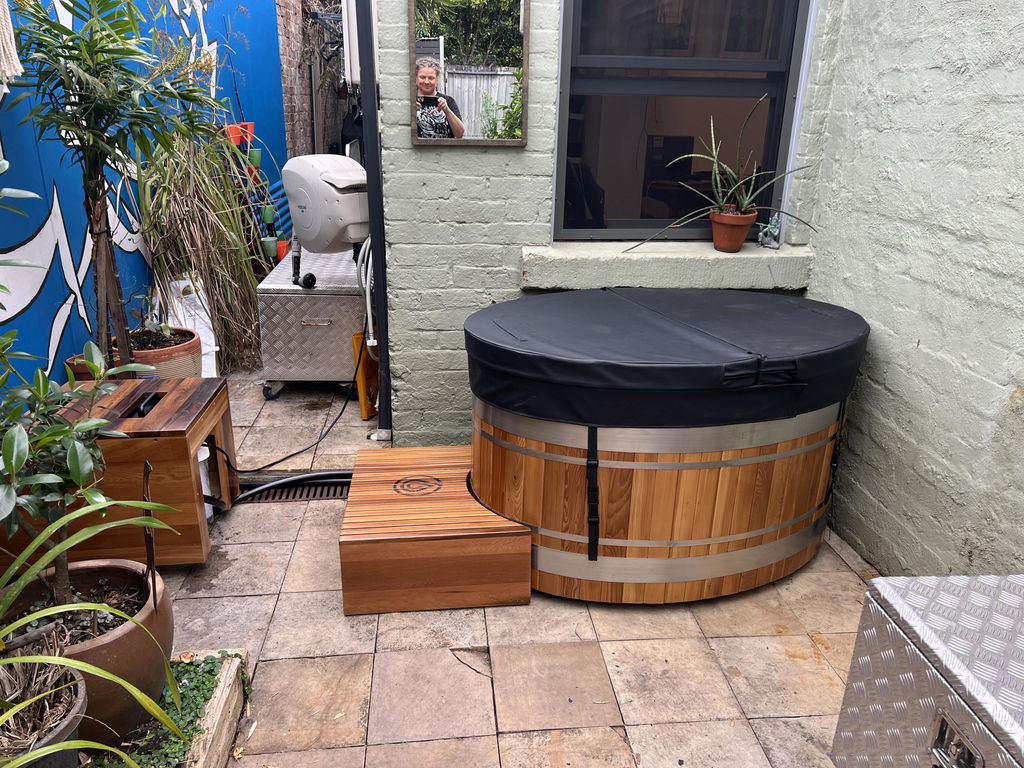 Revel Glacier Solo (Gen 1) - Premium Cedar Ice Bath Includes Chiller