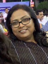 Padmaja in Magenta Pink