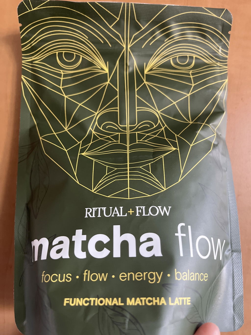 Matcha Flow Functional Latte