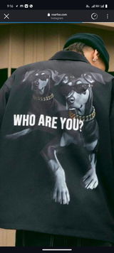 Black Dog Graphic Printed Shirt