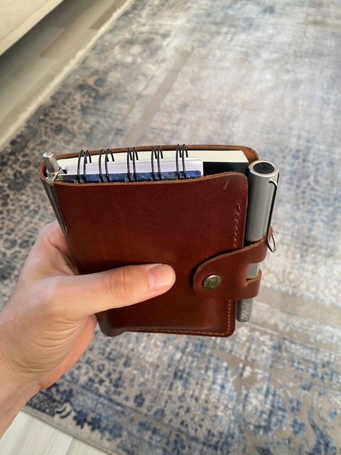 A6 Defter Kılıfı - Deri Organizer