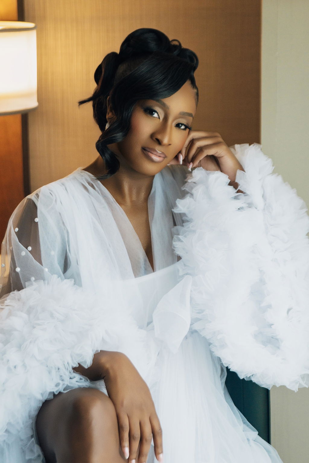 Abi Bridal robe