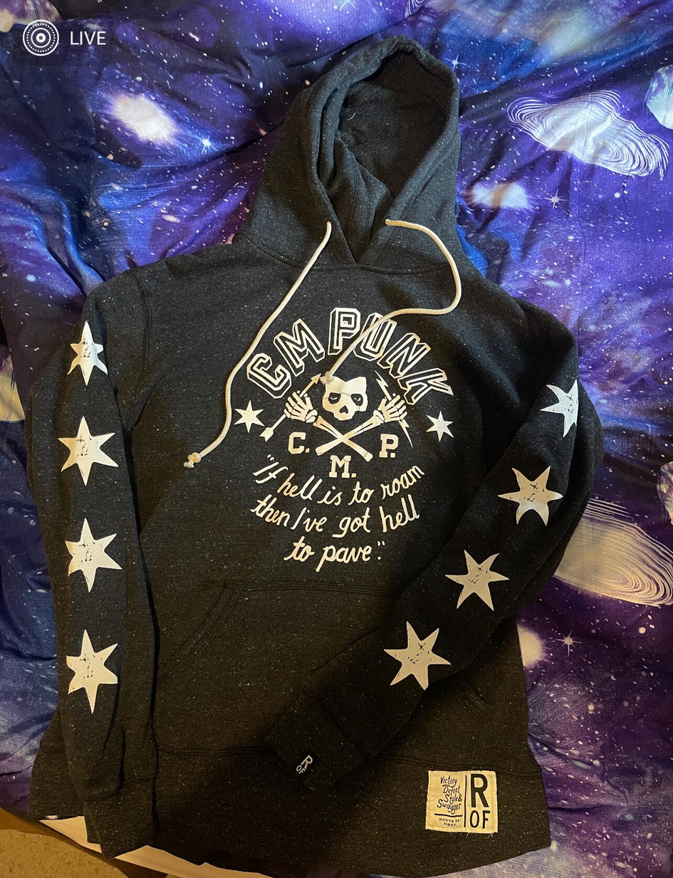 CM Punk Black PO Hoody