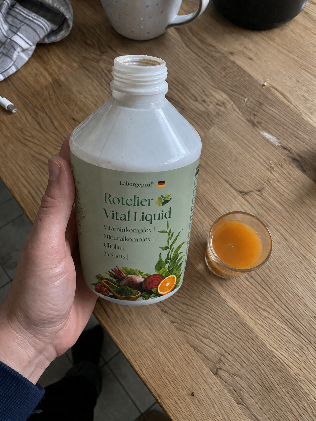 Vital Liquid - Nahrungsergänzungsmittel - Flüssig - Müdigkeit
