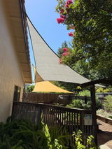 Super Ring Heavy Duty Triangle Commercial Grade Sun Shade Sail